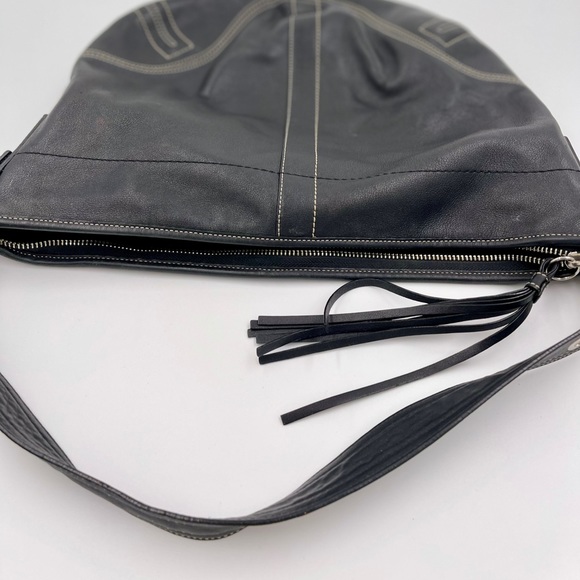 COACH Vintage black soft leather purse - Picture 4 of 7